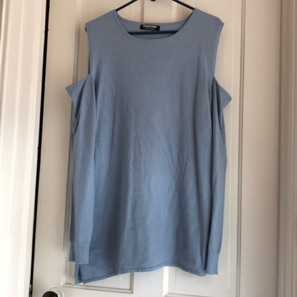 Asos cold shoulder top